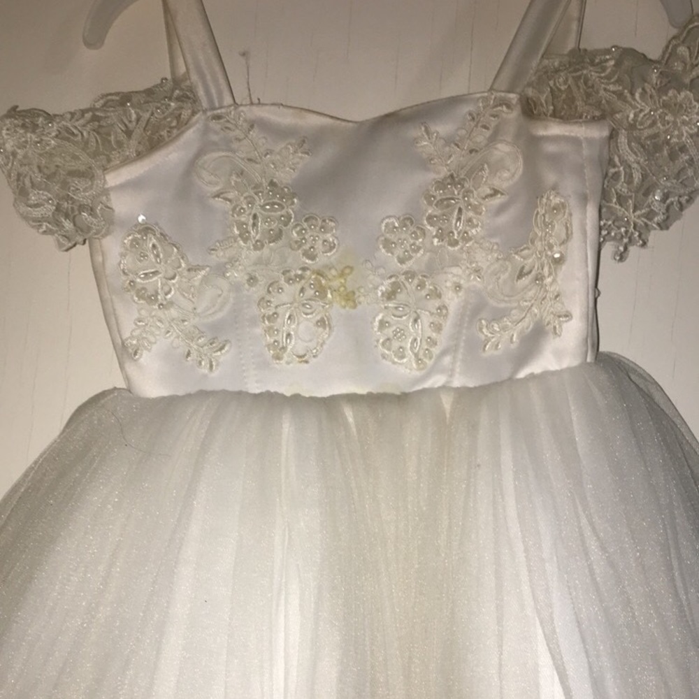 White wedding dress